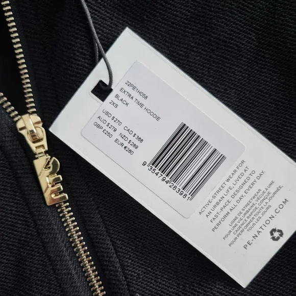 P.E Nation NWT 'Extra Time Hoodie' Size 2XS RRP $279. - Picture 7 of 11